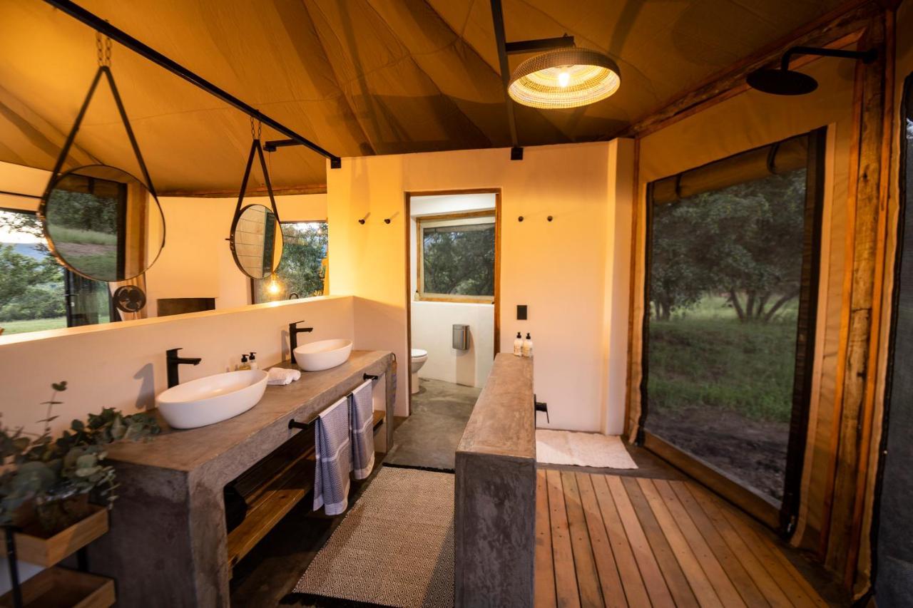 Sasi Africa Luxury Tented Bush Lodge Bergville Exterior foto