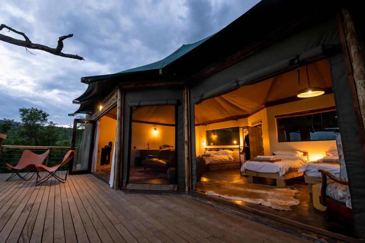Sasi Africa Luxury Tented Bush Lodge Bergville Exterior foto