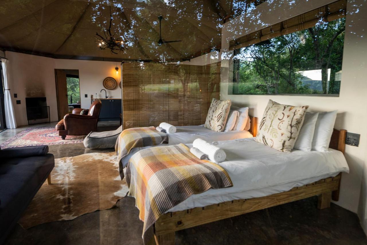 Sasi Africa Luxury Tented Bush Lodge Bergville Exterior foto