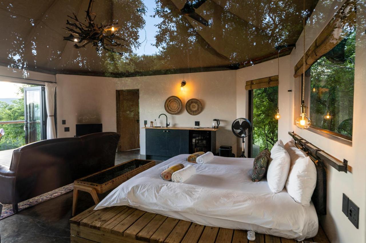 Sasi Africa Luxury Tented Bush Lodge Bergville Exterior foto
